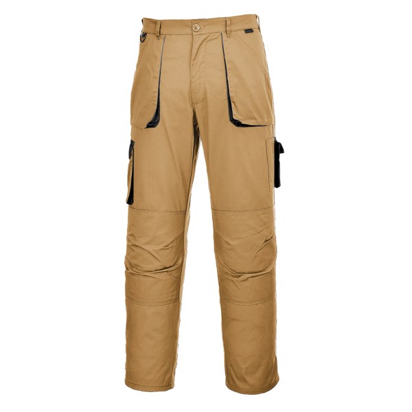 Portwest Epic Khaki Portwest Texo Contrast Trousers 