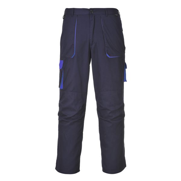 Portwest Navy Tall Portwest Texo Contrast Trousers 